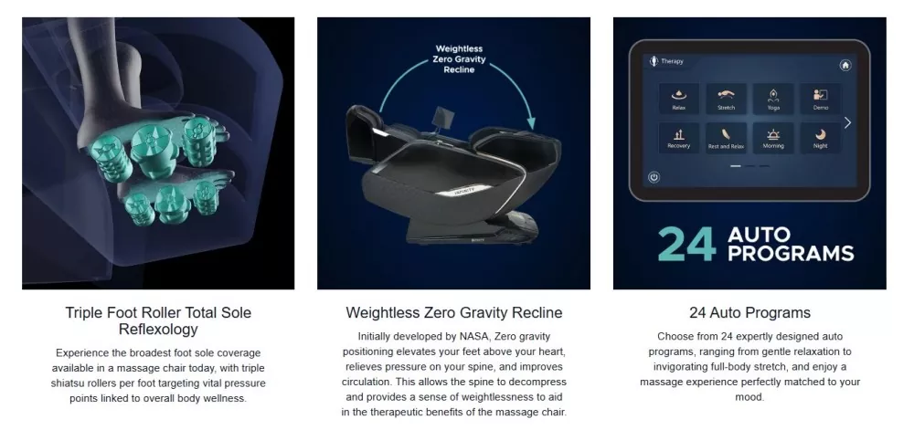 Economic Dual Mech Massage Chair