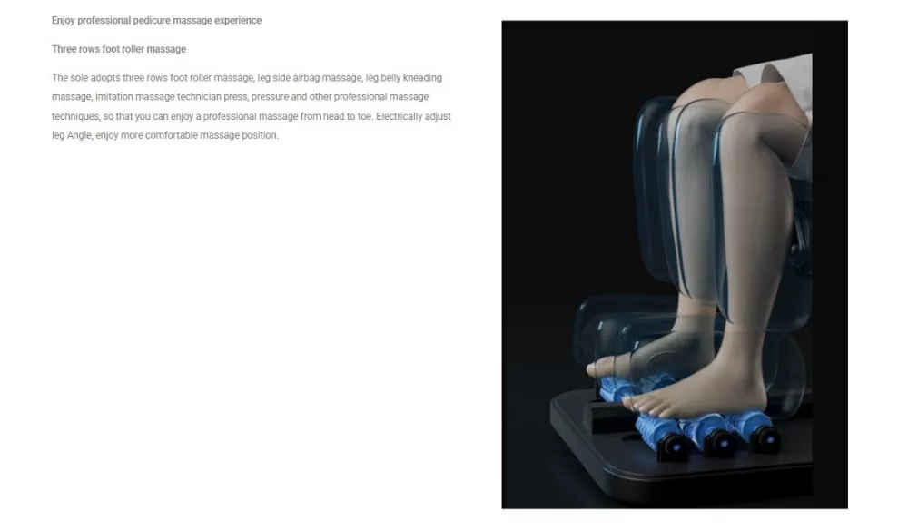 Middle End Dual Mech Massage Chair